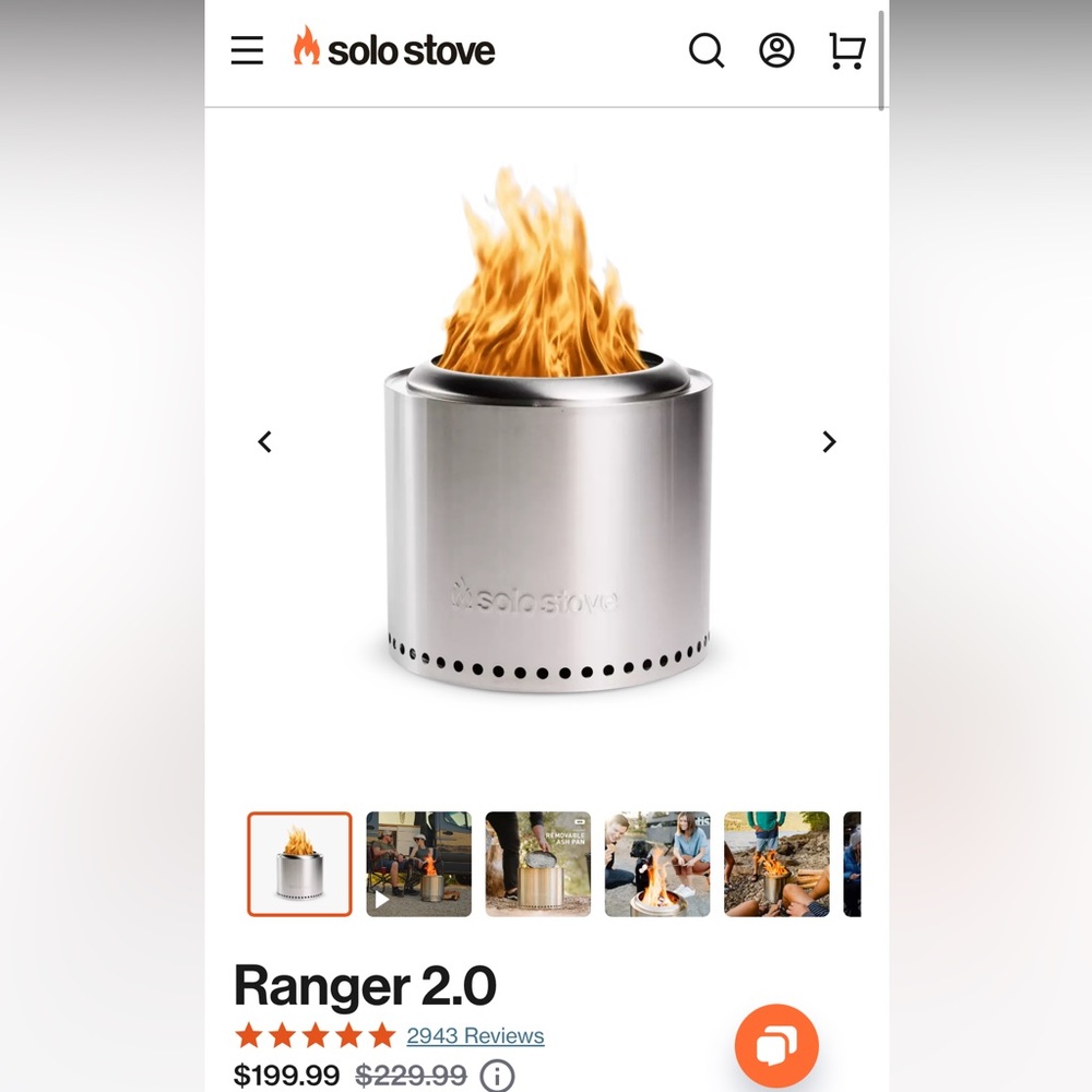 Ranger solo stove